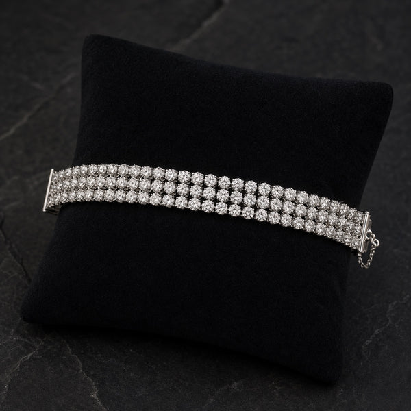 Radiance Multi-Row Diamond Bracelet