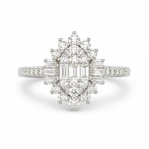 The Seraphina Baguette Diamond Ring